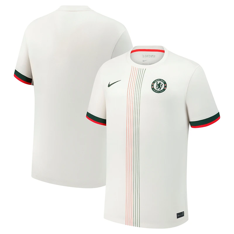 Men's Nike Cream Chelsea 2025/26 Away Replica Jersey