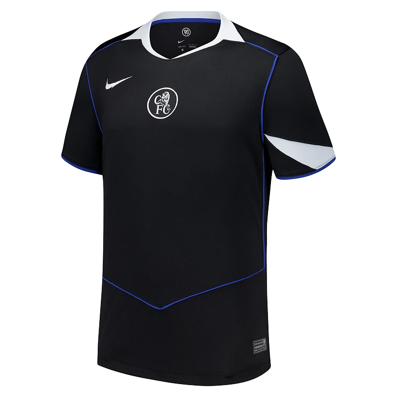 Men's Nike Enzo Fernández Black Chelsea 2025/26 Third Replica Player Jersey