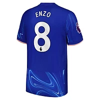 Maillot de joueur authentique Nike Enzo Fernández Chelsea 2024/25 domicile pour homme, bleu