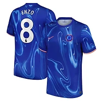 Men's Nike Enzo Fernández Blue Chelsea 2024/25 Home Replica Player Jersey