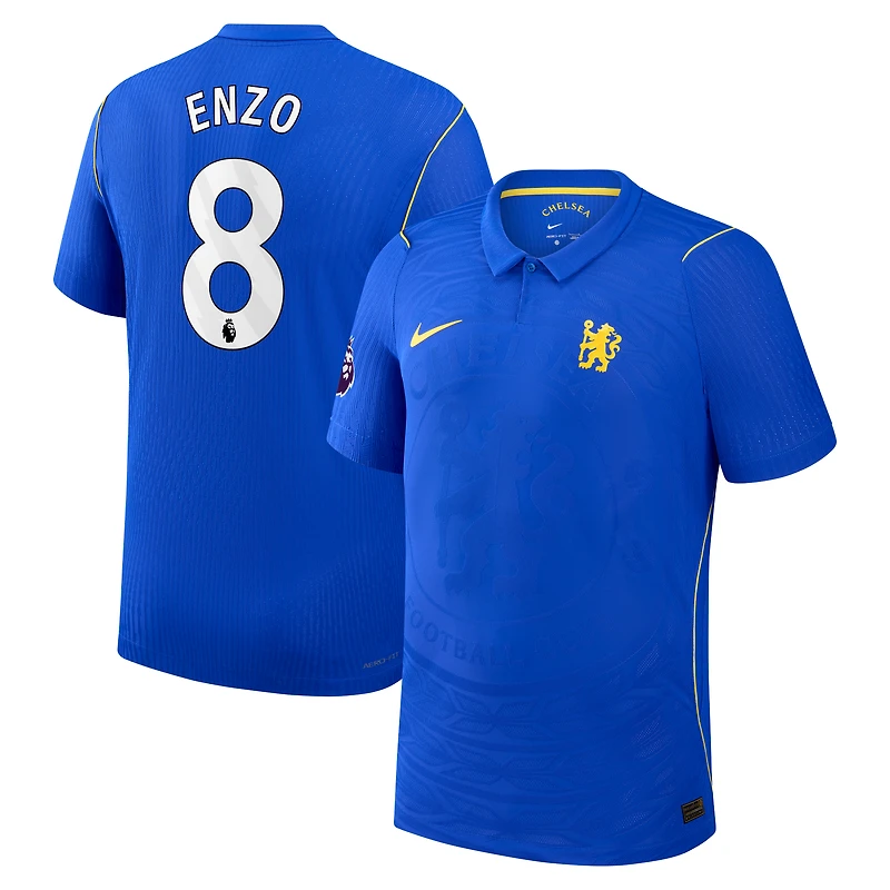 Men's Nike Enzo Fernández Blue Chelsea 2026/27 Home Match Authentic Jersey