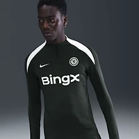 Pull à manches longues Nike Chelsea 2025/26 Strike Drill Raglan vert pour homme