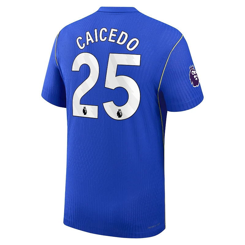 Men's Nike Moisés Caicedo Blue Chelsea 2026/27 Home Match Authentic Jersey