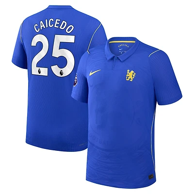 Men's Nike Moisés Caicedo Blue Chelsea 2026/27 Home Match Authentic Jersey