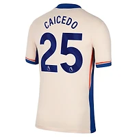 Maillot de joueur Nike Moisés Caicedo Orange Chelsea 2024/25 extérieur pour homme