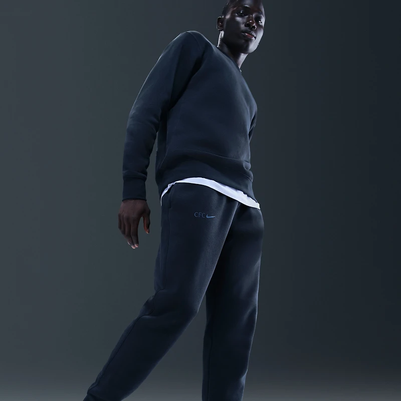 Pantalon de jogging en polaire Nike Chelsea Club bleu marine pour homme