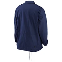 Men's Nike Navy Chelsea Coach Performance Full-Snap Jacket