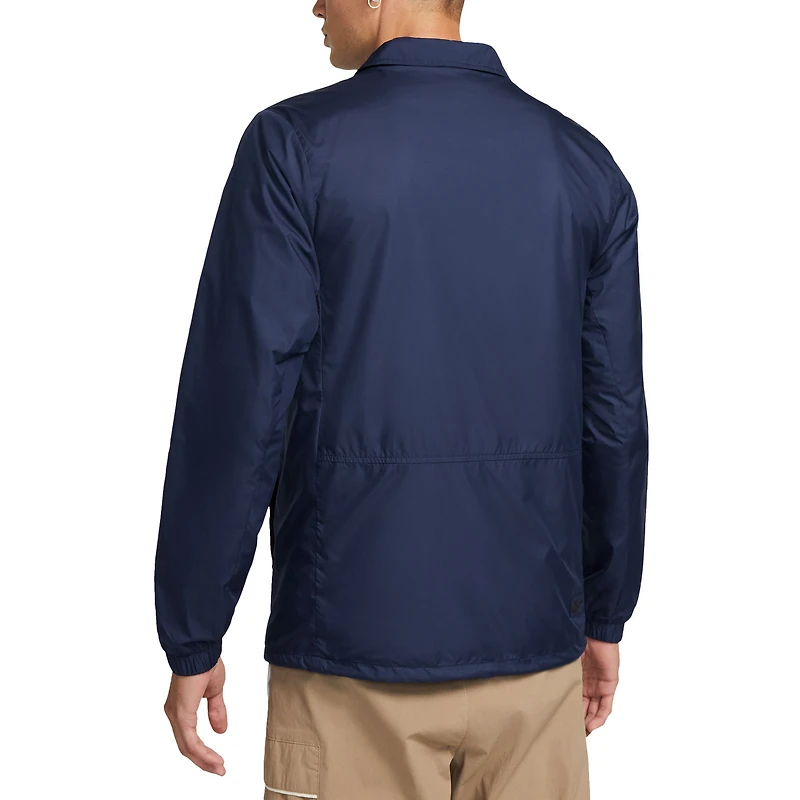 Men's Nike Navy Chelsea Coach Performance Full-Snap Jacket