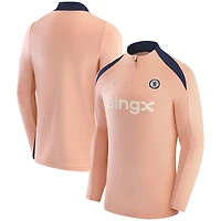 Men's Nike Orange Chelsea  2024/25 Strike Drill Top