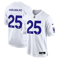 Maillot Nike blanc Chelsea 2025 Soccer x NFL Game pour homme