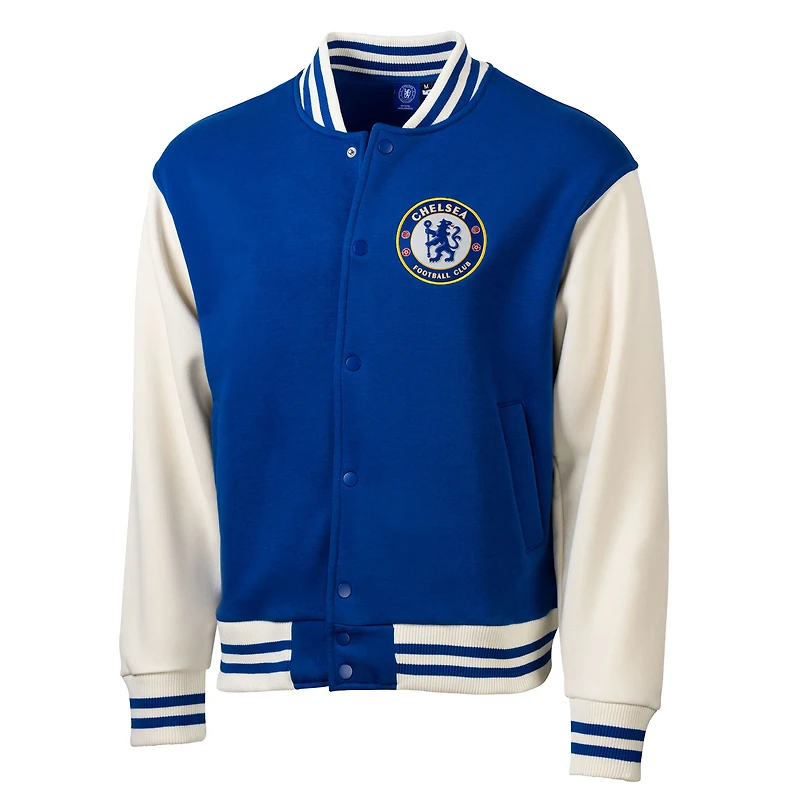 Pull universitaire en polaire bleu Chelsea Free Kick pour homme de Sport Design Sweden