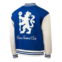 Pull universitaire en polaire bleu Chelsea Free Kick pour homme de Sport Design Sweden