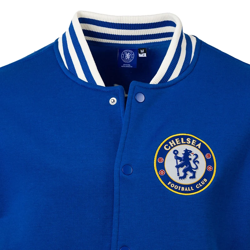 Pull universitaire en polaire bleu Chelsea Free Kick pour homme de Sport Design Sweden
