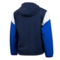 Veste Anorak à quart de zip Sport Design Suède bleu marine Chelsea Starer Premium pour hommes