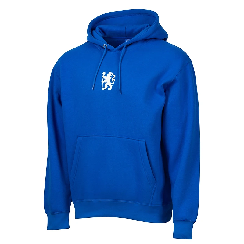 Men's Sport Design Sweden  Royal Chelsea Streetwear Relaxed Pullover Hoodie