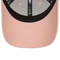 Women's New Era Pink Chelsea Suede 9FORTY Adjustable Hat
