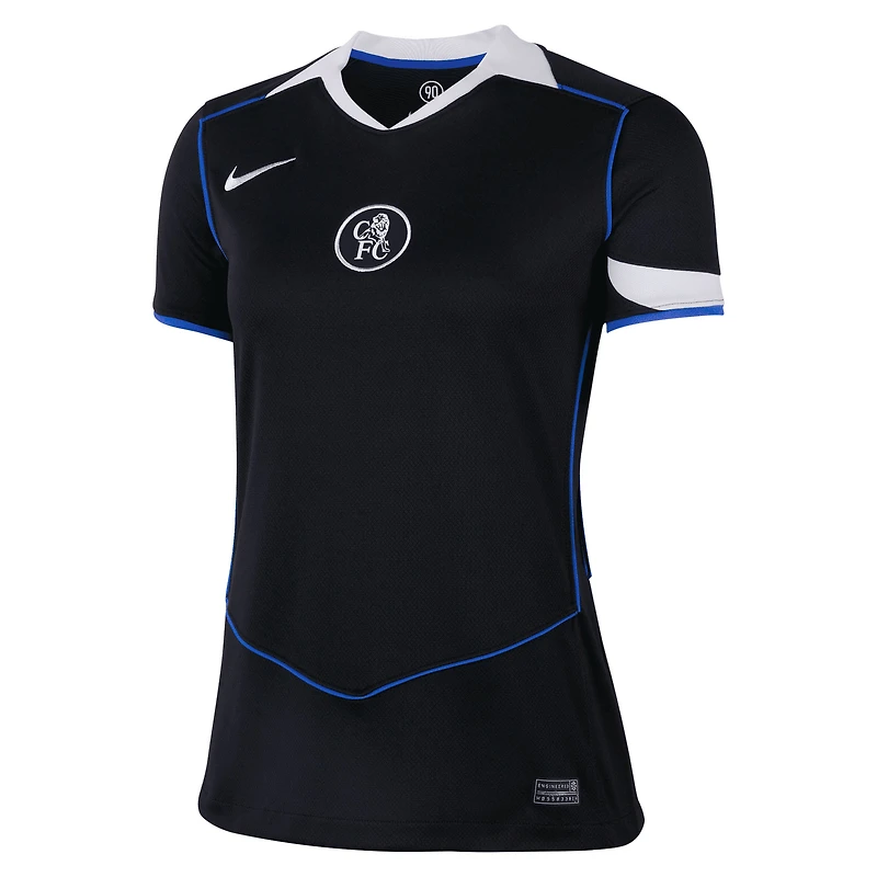 Women's Nike  Black Chelsea 2025/26 Third Replica Jersey