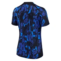 Women's Nike Blue Chelsea 2023/24 Home Academy Pro Pre-Match Top