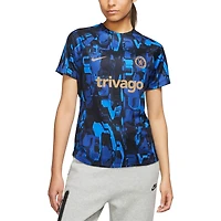 Women's Nike Blue Chelsea 2023/24 Home Academy Pro Pre-Match Top