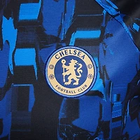 Women's Nike Blue Chelsea 2023/24 Home Academy Pro Pre-Match Top