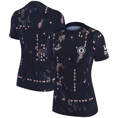 Women's Nike Blue Chelsea 2024/25 Academy Pro Pre-Match Performance Top