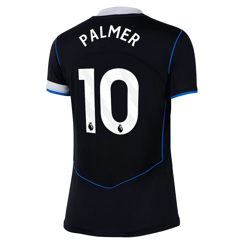 Maillot Nike Cole Palmer noir Chelsea 2025/26 troisième réplique pour femme