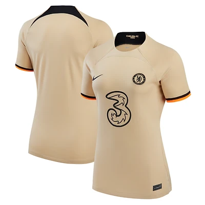Women's Nike Gold Chelsea 2022/23 Third Replica Jersey