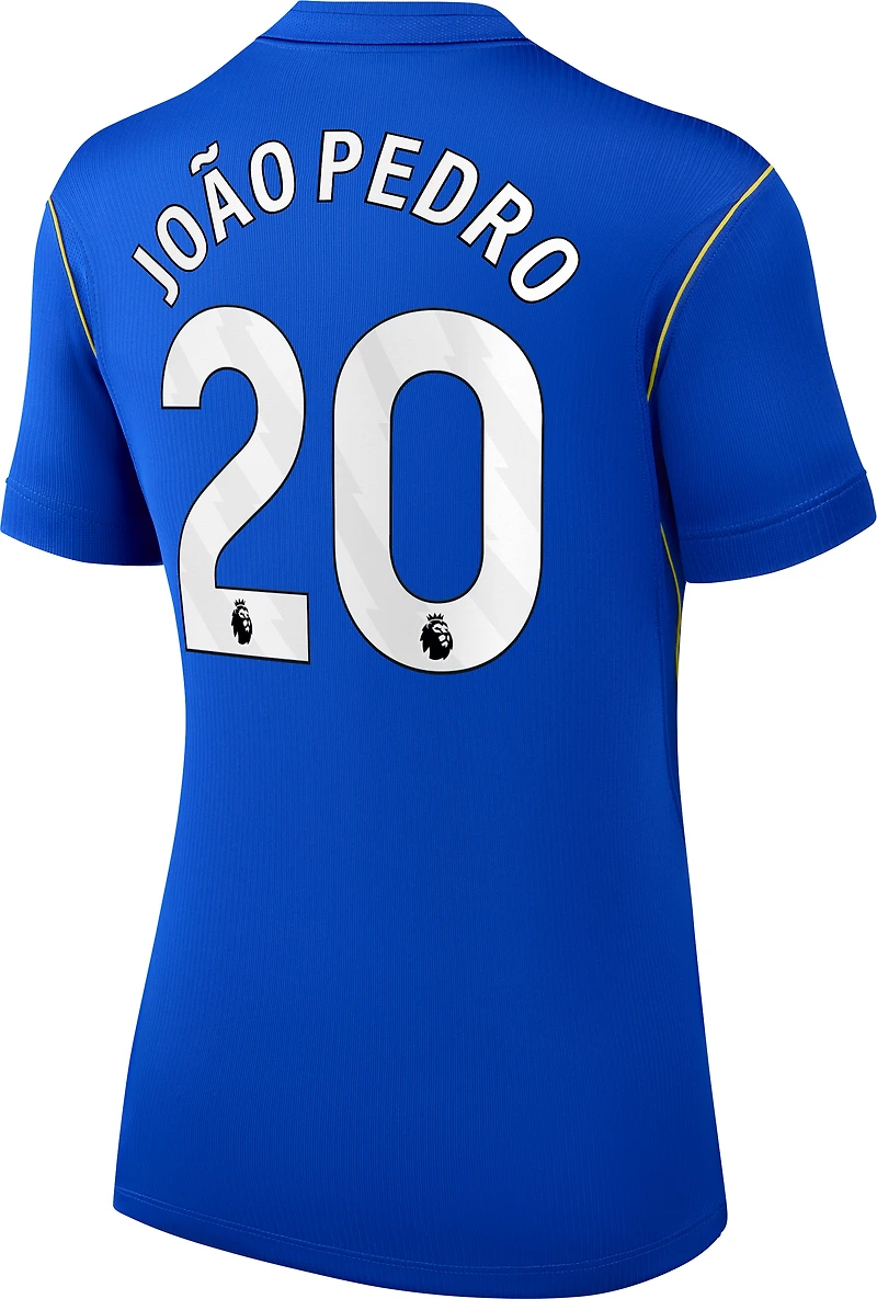 Maillot réplique domicile Chelsea bleu Nike João Pedro pour femme, saison 2026/27