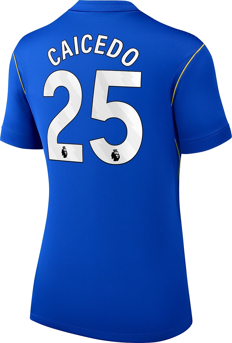 Maillot réplique domicile Chelsea bleu Nike Moisés Caicedo 2026/27 pour femme