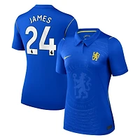 Maillot réplique domicile Chelsea bleu Nike Reece James pour femme, saison 2026/27