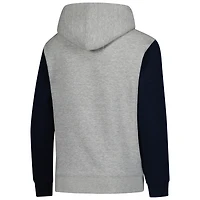 Chandail à capuchon Chelsea Club gris chiné/bleu marine pour jeune