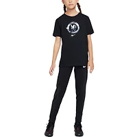 T-shirt Nike noir avec écusson Chelsea pour jeunes