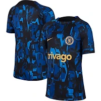 Youth Nike Blue Chelsea 2023/24 Pre-Match Top
