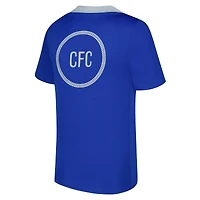 Haut Nike bleu Chelsea 2025/26 Third Academy Pro Pre-Match Dri-Fit pour enfant