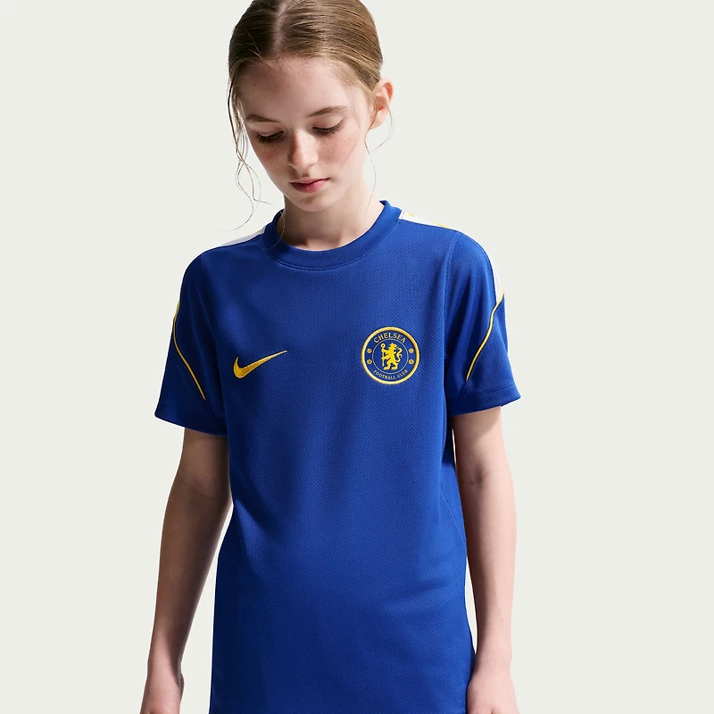 Youth Nike  Blue Chelsea 2026/27 Dri-FIT Strike Top