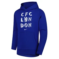 Youth Nike Blue Chelsea Club Hoodie
