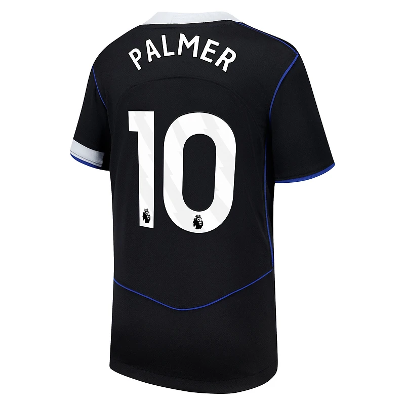 Youth Nike Cole Palmer Black Chelsea 2025/26 Third Replica Player Jersey