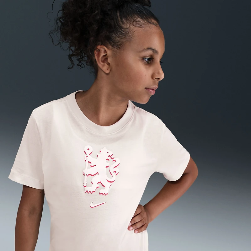 T-shirt Nike crème Chelsea Lion pour jeune