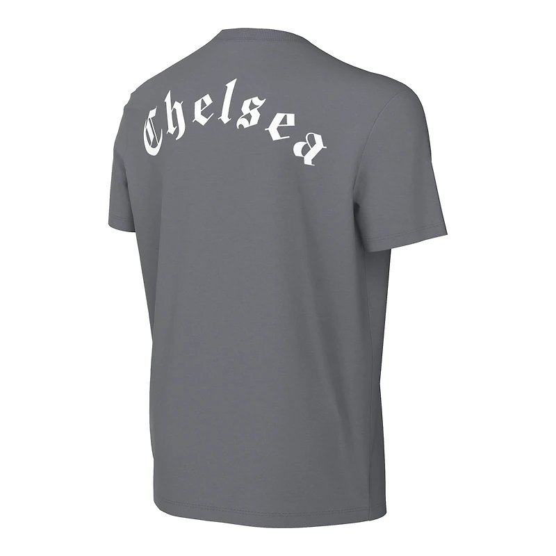 Youth Nike Gray Chelsea Peak T-Shirt