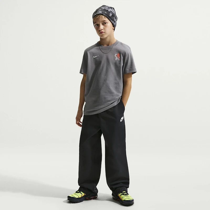 Youth Nike Gray Chelsea Peak T-Shirt