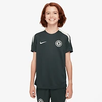 Youth Nike  Green Chelsea 2025/26 Strike Raglan Top