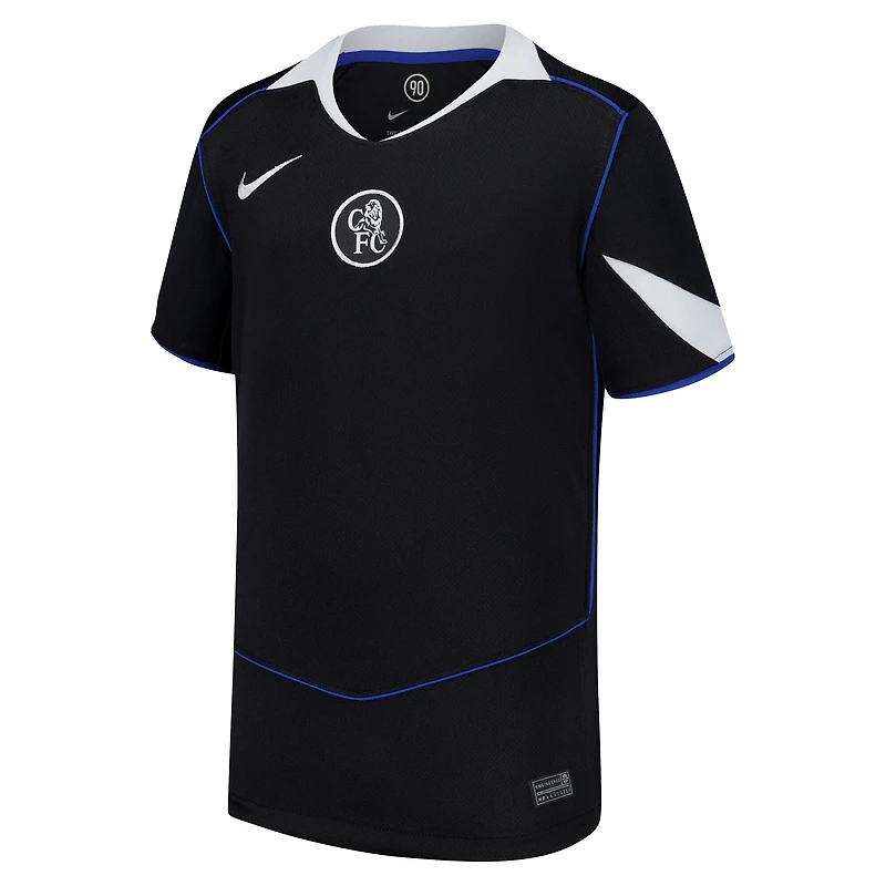 Youth Nike Moisés Caicedo Black Chelsea 2025/26 Third Replica Player Jersey