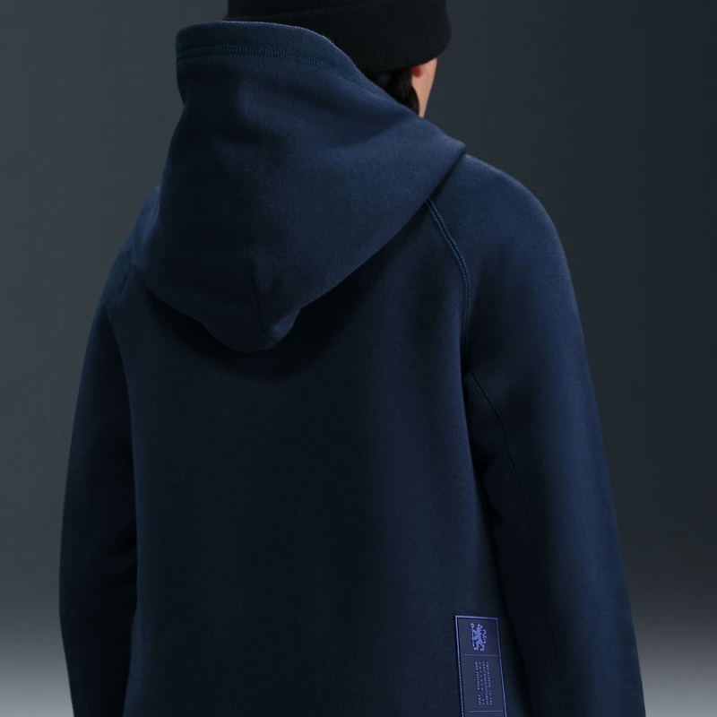 Sweat à capuche raglan Nike Chelsea Air bleu marine pour enfant