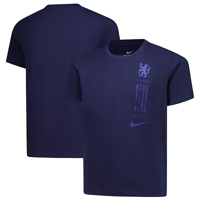 Youth Nike Navy Chelsea T-Shirt
