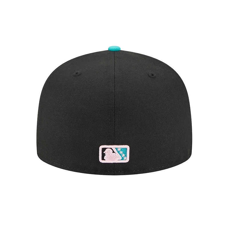 Casquette ajustée 59FIFTY noire pour homme New Era Bowie Baysox Theme Nights