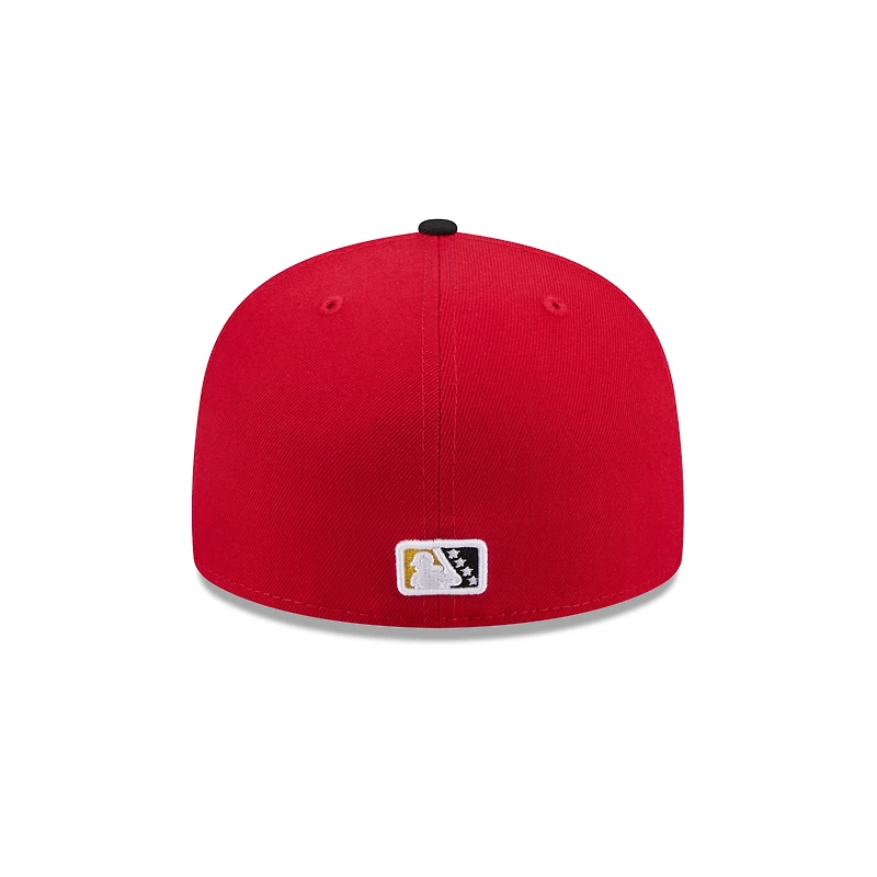 Men's New Era  Red Bowie Baysox Theme Nights 59FIFTY Fitted Hat