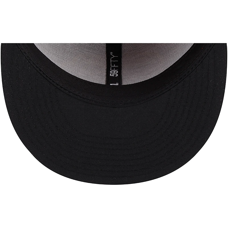 Men's New Era Red Bowie Baysox Theme Nights Pit Beef  59FIFTY Fitted Hat