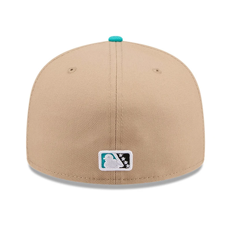 Men's New Era  Tan/Light Blue Chesapeake Baysox 2026 Copa De La Diversion 59FIFTY Fitted Hat