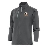 Women's Antigua  Pewter Bowie Baysox Generation Full-Zip Jacket