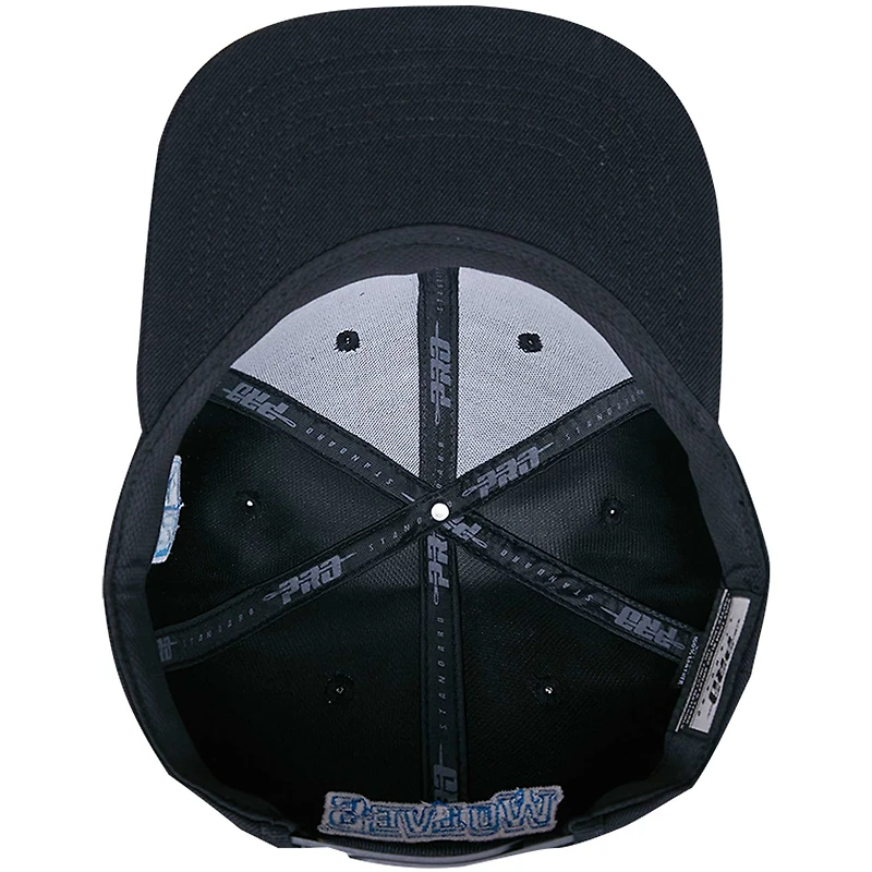 Men's Pro Standard Black Cheyney Wolves Arch Over Logo Snapback Hat